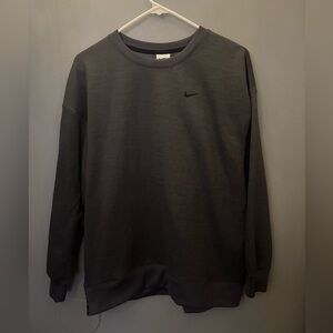 Nike Women's Dark Gray Crewneck Sweater